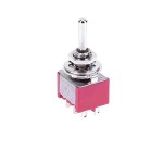 Трипозиційний тумблер MTS-203 ON-OFF-ON 6-pin